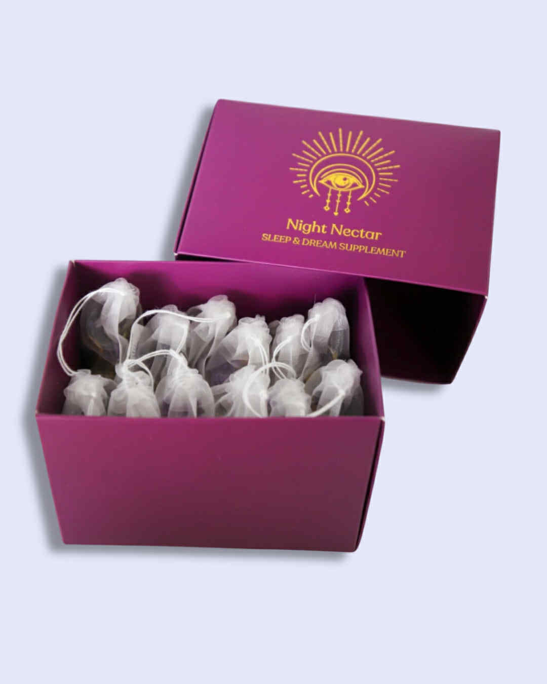 Hand - Made Box – 12 Tea Bags - | Night Nectar