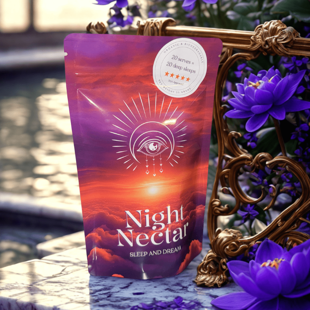 Night Nectar Organic Sleep & Dream Tea – Eco - Friendly Bulk 20 - Pack - | Night Nectar
