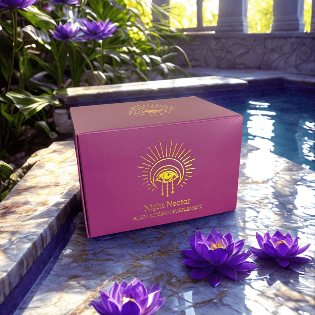 Night Nectar Sleep & Dream Tea – Handmade Gift Box (12 Sachets) - | Night Nectar